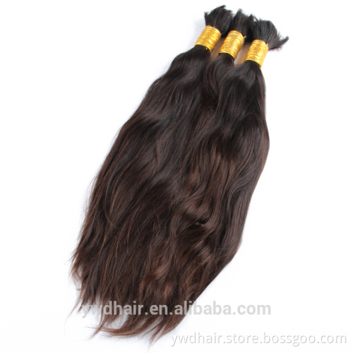 10-40in 8A russian human hair Virgin Natural Ponytail Bulk Paypal Accept